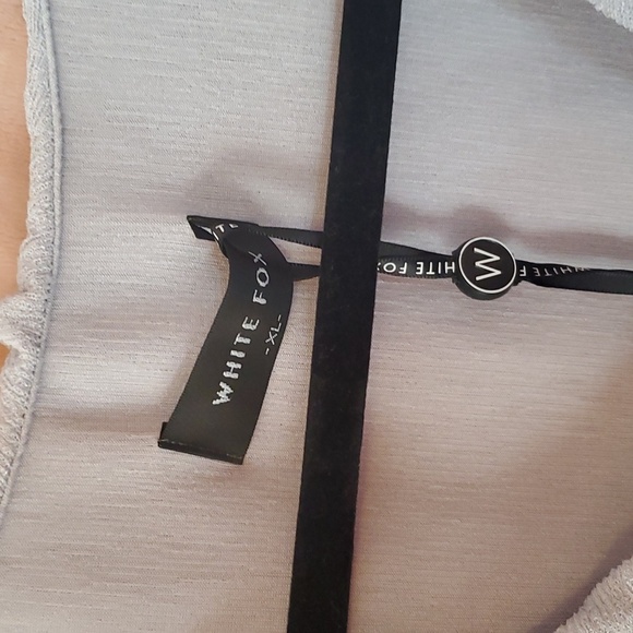 White Fox Boutique Feel My Love Top Dove - Picture 6 of 9